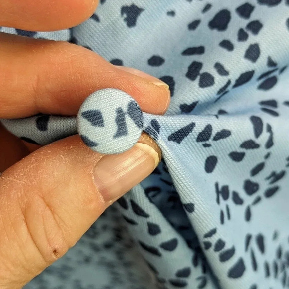 Polo Bonetta Blue on Blue Mini-Dress NWT - Picture 4 of 11